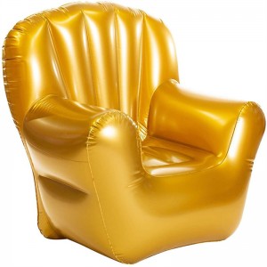 PVC gennemsigtig oppustelig sofa, udendørs soveværelse balkon fritid, enkelt oppustelig foldestol