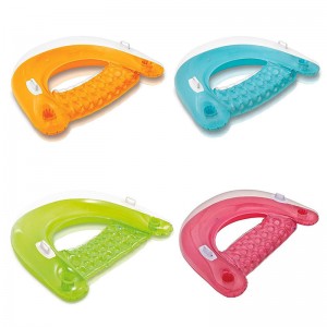 Hot pvc oppustelig hvilestol sofa float seng float udendørs strandstol