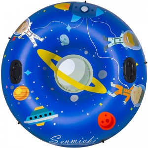 Vinter udendørs forælder-barn legetøj Tykkere koldt resistent rum oppusteligt sne rør